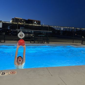 Settlers Point Luxury RV Resort - Pool at night, water is refreshing - RV Parks Near Me - Washington, Utah Settlers Point Luxury RV Resort - Pool at night, water is refreshing - RV Parks Near Me - Washington, Utah
