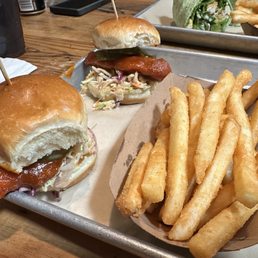Korean Fried Chicken Sliders