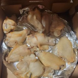 My raw chicken wings