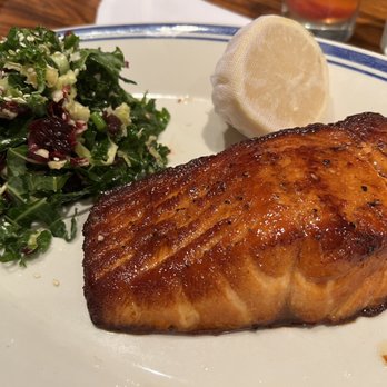 Hudson House - Salmon entree - American Near Me - Dallas, Texas Hudson House - Salmon entree - American Near Me - Dallas, Texas