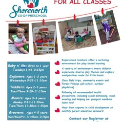 Shorenorth Cooperative Preschool