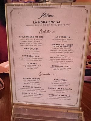 Menu photo 4 Habana Irvine, CA