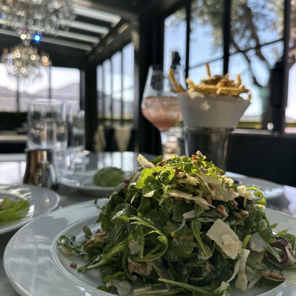 RH Rooftop Restaurant at RH Marin - Arugula salad. - American Near Me - Corte Madera, California RH Rooftop Restaurant at RH Marin - Arugula salad. - American Near Me - Corte Madera, California