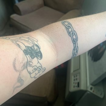 Dead Drift Tattoo - Both large pieces done by AJ--not lettering - Tattoo Near Me - Lakewood, Colorado Dead Drift Tattoo - Both large pieces done by AJ--not lettering - Tattoo Near Me - Lakewood, Colorado