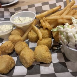 Fried scallops Fried scallops