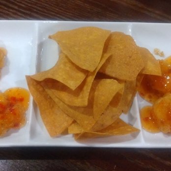 Harborview Restaurant & Lounge - Firecracker shrimp app. The shrimp were large, but only six of them. The chips were stale. - Southern Near Me - Charleston, South Carolina Harborview Restaurant & Lounge - Firecracker shrimp app. The shrimp were large, but only six of them. The chips were stale. - Southern Near Me - Charleston, South Carolina