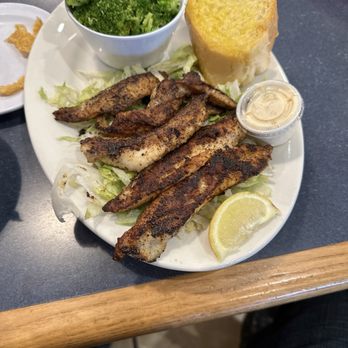 Harbor Seafood & Oyster Bar - Blackened catfish - Seafood Near Me - Kenner, Louisiana