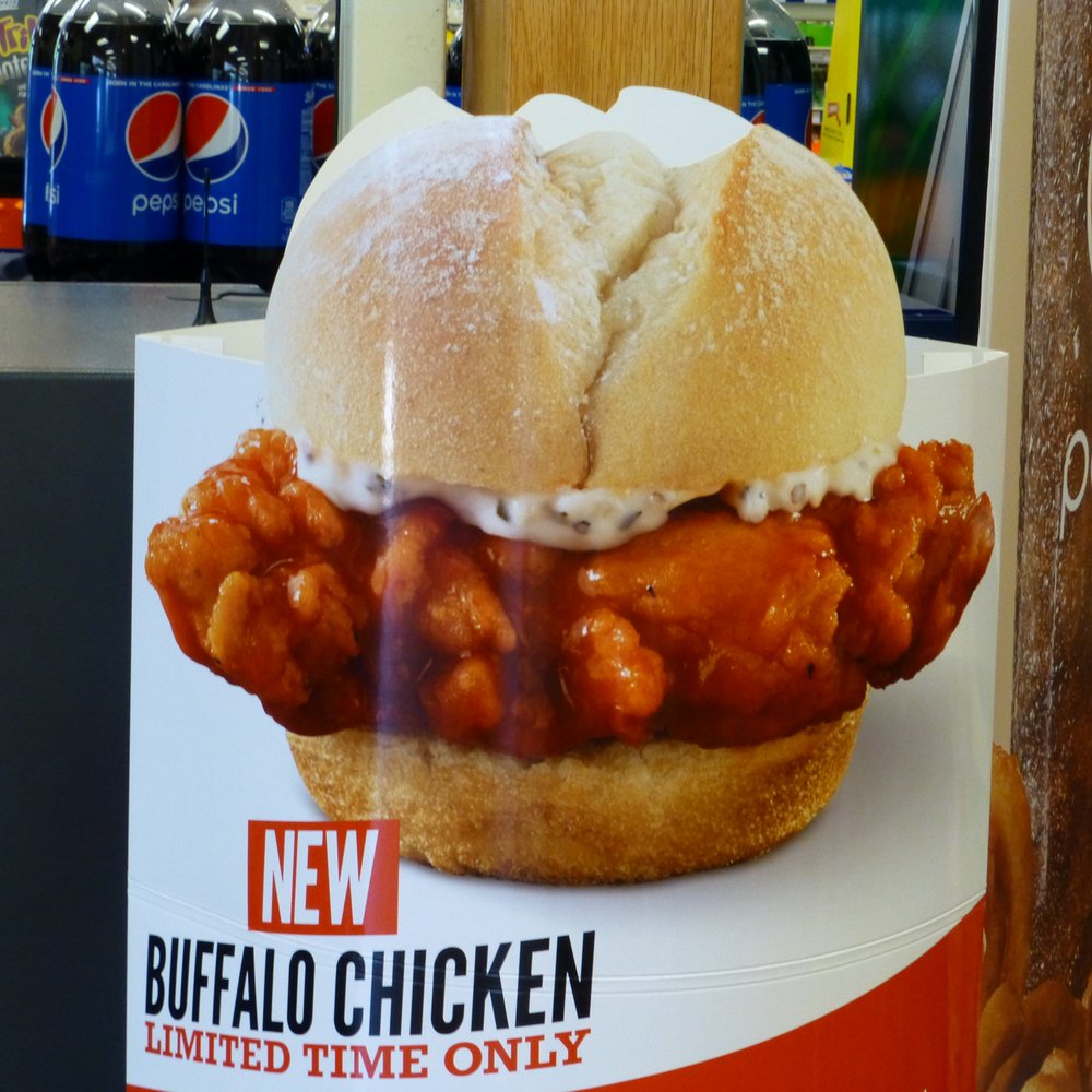 Arby's - The ad, which runs on TV, online, and is right in the store when you walk in - Fast Food Near Me - Franklin, North Carolina