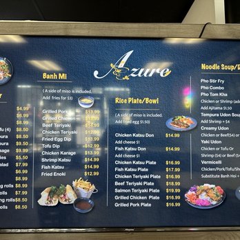 Azure - Menu - Desserts Near Me - Austin, Texas Azure - Menu - Desserts Near Me - Austin, Texas
