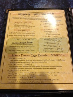Menu photo 8 Mesa Cafe and Grill Cranston, RI Menu photo 8 Mesa Cafe and Grill Cranston, RI