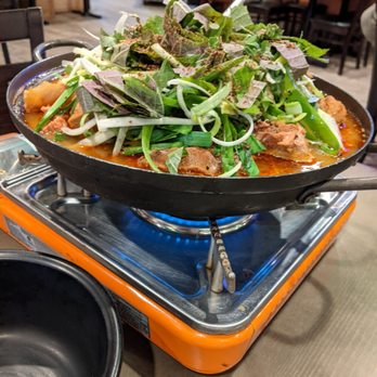 Tang Maru - Gamjatang. Pork neck stew - Korean Near Me - Palisades Park, New Jersey