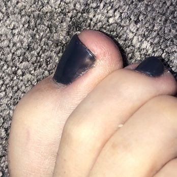Polish'd Nail Bar - Uneven color and nails cut crooked - Nail Salons Near Me - Shoreline, Washington Polish'd Nail Bar - Uneven color and nails cut crooked - Nail Salons Near Me - Shoreline, Washington
