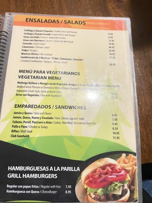 Menu photo 8 Los Pinos Café San Juan, PR