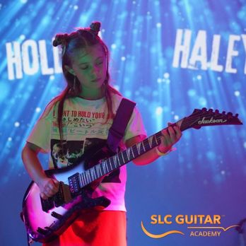 SLC Guitar - Holden knows how to put a show on 
It's been awesome watching her improve so much! - Musical Instruments & Teachers Near Me - Millcreek, Utah