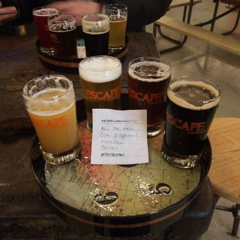 Escape Craft Brewery - $8 sampler - Breweries Near Me - Redlands, California