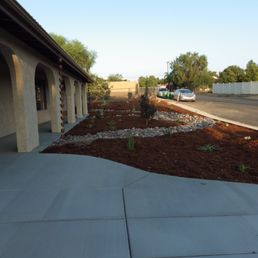 This walkway from the driveway up to the house was added. This walkway from the driveway up to the house was added.