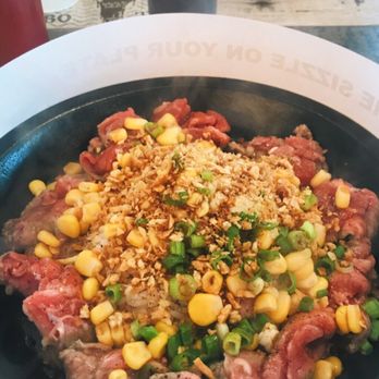 Sizzling Lunch - Garlic Pepper Beef - Steakhouses Near Me - Cupertino, California