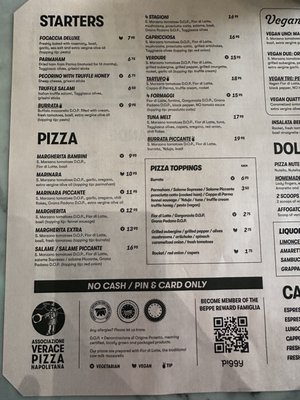 Menu photo 1 Pizza Beppe De Pijp Amsterdam, NH Menu photo 1 Pizza Beppe De Pijp Amsterdam, NH