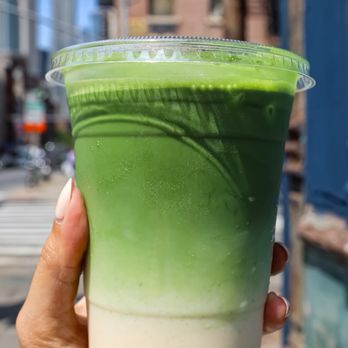 Matcha 108 - Banana matcha latte (@joeynht) - Cafes Near Me - New York, New York Matcha 108 - Banana matcha latte (@joeynht) - Cafes Near Me - New York, New York