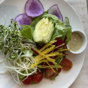 Mariposa - Side salad!!! With avocado, grated beets, sprouts and delicious dressing - New American Near Me - Honolulu, Hawaii Mariposa - Side salad!!! With avocado, grated beets, sprouts and delicious dressing - New American Near Me - Honolulu, Hawaii