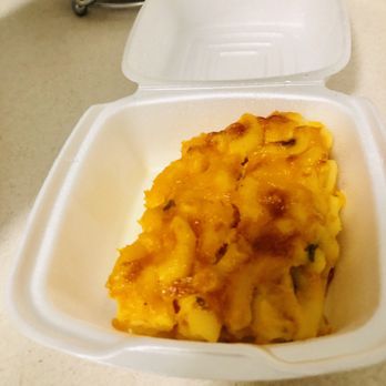 Golden Krust - Side of Mac n cheese - just okay - Caribbean Near Me - Tampa, Florida Golden Krust - Side of Mac n cheese - just okay - Caribbean Near Me - Tampa, Florida