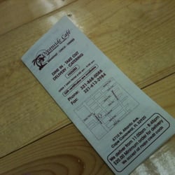 Oceanside Cafe - Take out