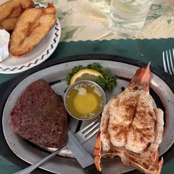 Dreamland Supper Club - Lobster and filet (unfort the lobster was a bit over cooked) - the steak was delicious - Steakhouses Near Me - South Range, Wisconsin Dreamland Supper Club - Lobster and filet (unfort the lobster was a bit over cooked) - the steak was delicious - Steakhouses Near Me - South Range, Wisconsin