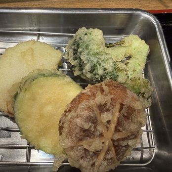 Tempura Kiki - Vegetable tempura set - batch 2 of 2 - Japanese Near Me - Honolulu, Hawaii