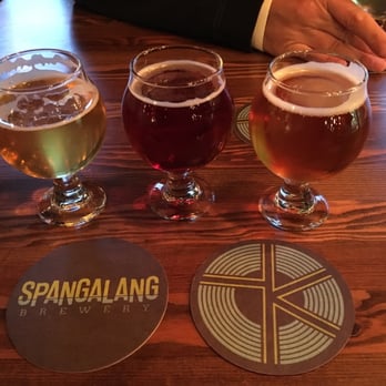 Spangalang Brewery - The flight of 3 - Breweries Near Me - Denver, Colorado Spangalang Brewery - The flight of 3 - Breweries Near Me - Denver, Colorado