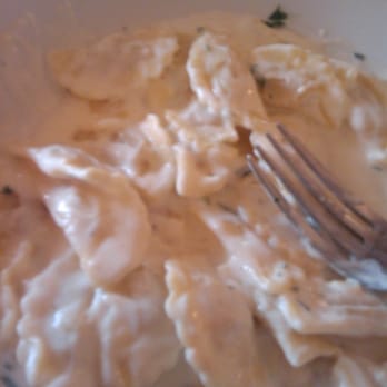 Tuscany - Taylor - Lobster ravioli with a 4 cheese sauce-- Mezzaluna w/ sauce substitution. - Italian Near Me - Chicago, Illinois