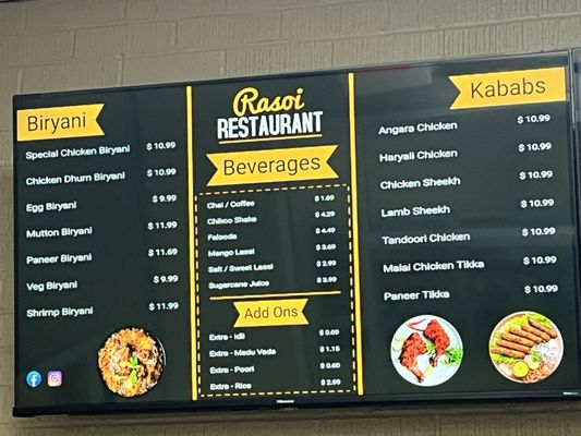 Menu photo 4 Rasoi Oklahoma City, OK