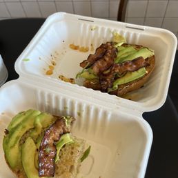 Hot Honey Avocado Toast