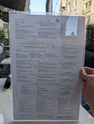 Menu photo 3 Malbec Arts District Los Angeles, CA Menu photo 3 Malbec Arts District Los Angeles, CA