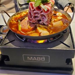 House Special Spicy Hot Pot Served W/ Instant Noodle House Special Spicy Hot Pot Served W/ Instant Noodle