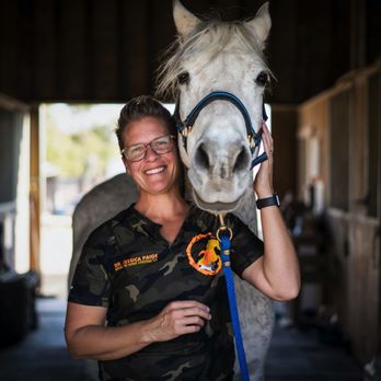 Jessica Paige, DC - Dr. Paige after adjusting Maverick. - Chiropractors Near Me - San Jose, California Jessica Paige, DC - Dr. Paige after adjusting Maverick. - Chiropractors Near Me - San Jose, California