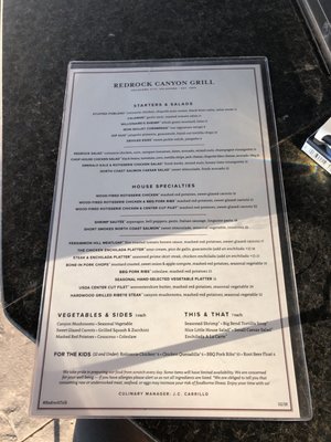 Menu photo 8 Redrock Canyon Grill Oklahoma City, OK Menu photo 8 Redrock Canyon Grill Oklahoma City, OK