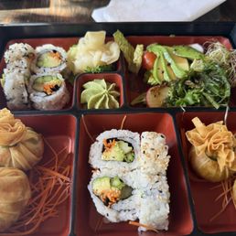 Vegan bento box