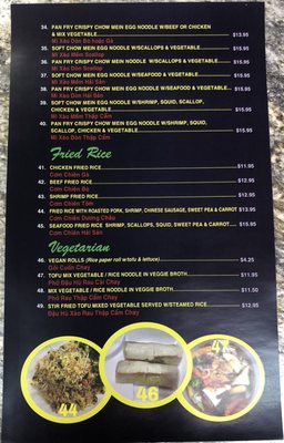 Menu photo 6 Pho Sai Gon Oxford, FL