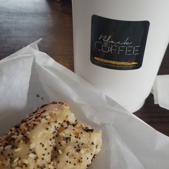 Black Coffee - Bagel pig in a blanket and match a latte - Coffee & Tea Near Me - Fort Worth, Texas Black Coffee - Bagel pig in a blanket and match a latte - Coffee & Tea Near Me - Fort Worth, Texas