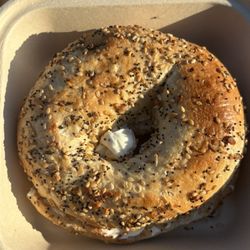 Ellianos Coffee - Everything Bagel and cream cheese