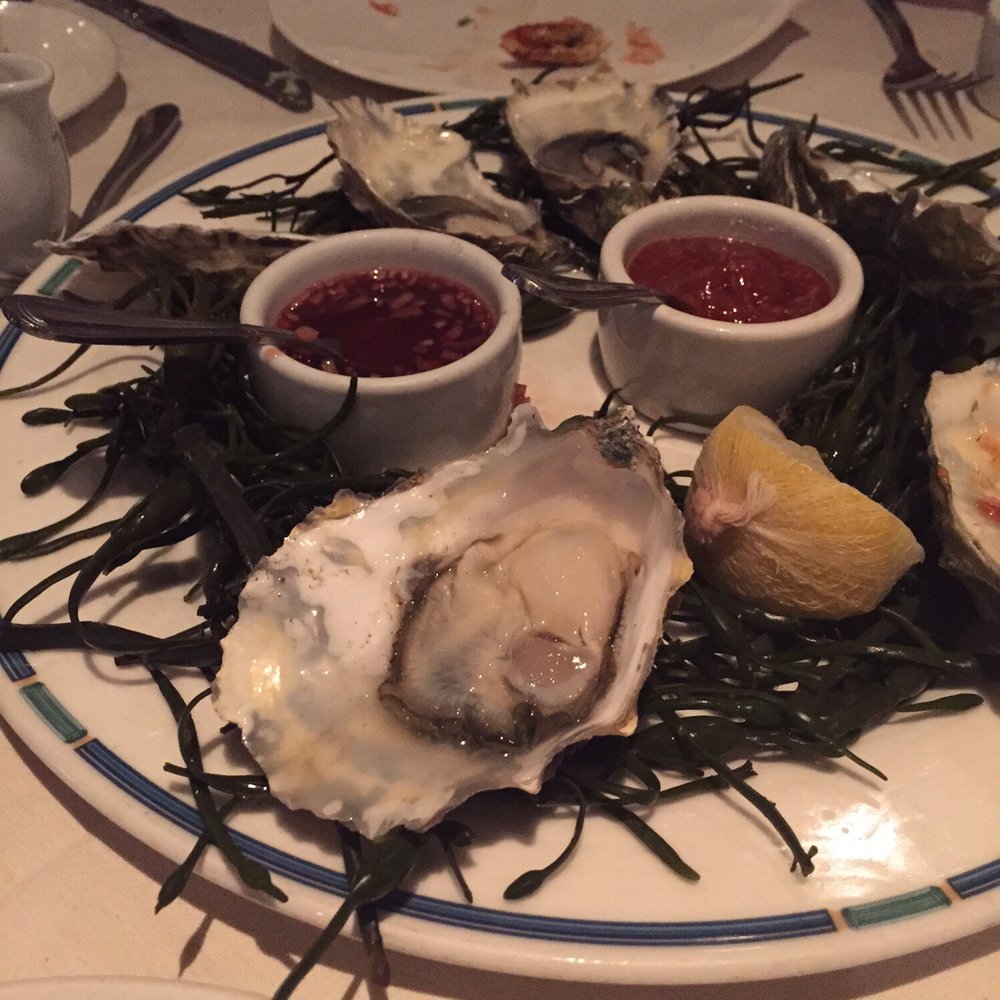 Pamplemousse Grille - Oysters (Fanny Bay) - New American Near Me - Solana Beach, California Pamplemousse Grille - Oysters (Fanny Bay) - New American Near Me - Solana Beach, California