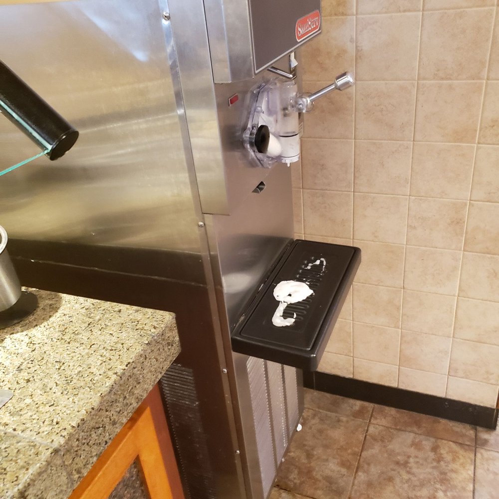 Sizzler - Ice cream machine that has not been checked up upon for hours - Seafood Near Me - Albany, Oregon Sizzler - Ice cream machine that has not been checked up upon for hours - Seafood Near Me - Albany, Oregon