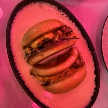 Champagne Poetry - Sizzling Wagyu Burger - Champagne Bars Near Me - Portland, Oregon Champagne Poetry - Sizzling Wagyu Burger - Champagne Bars Near Me - Portland, Oregon