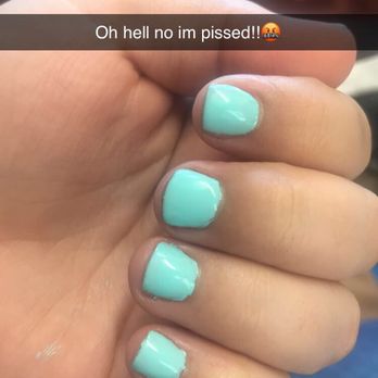 Sassy Nails - Looks like my 4 year old could have done the same thing - Nail Salons Near Me - Stockton, California