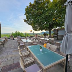 Leinsweiler Hof - Außenterrasse mit Weitblick