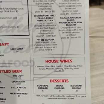 Southern Coast Seafood - Menu - Seafood Near Me - Jacksonville, Florida