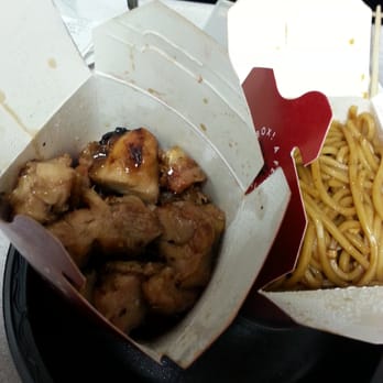 Pick Up Stix Fresh Asian Flavors - Grilled Bourbon Chicken and regular Chow Mein - Chinese Near Me - Valencia, California Pick Up Stix Fresh Asian Flavors - Grilled Bourbon Chicken and regular Chow Mein - Chinese Near Me - Valencia, California
