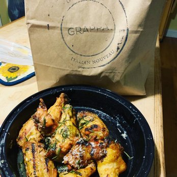 Grappa - Zesty Parmesan Wings - Italian Near Me - Rochester, New York