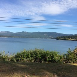 The spectacular view from our cabin. The spectacular view from our cabin.
