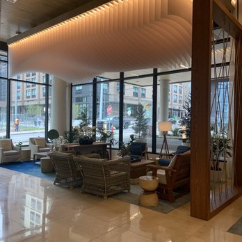 Margaritaville Hotel - Lots of seating in the lobby and throughout the hotel - Hotels Near Me - Nashville, Tennessee